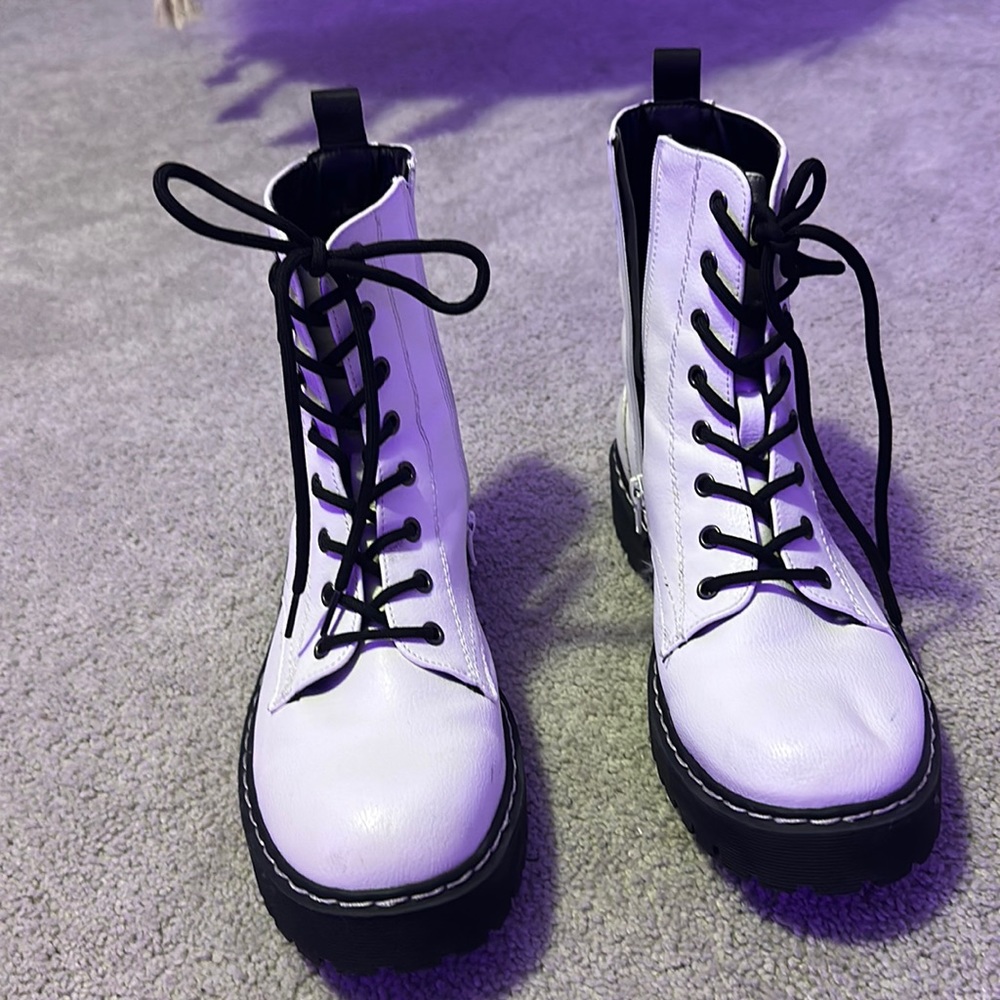 White boots